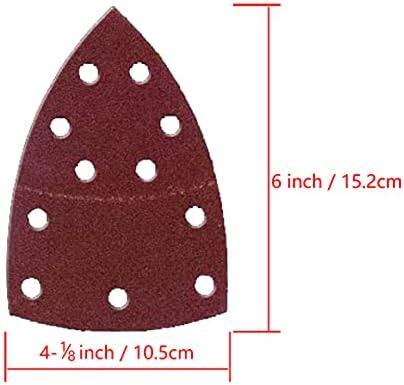 Papier sabler abrasifs pour ponceuse - 60-80-120 - Skil