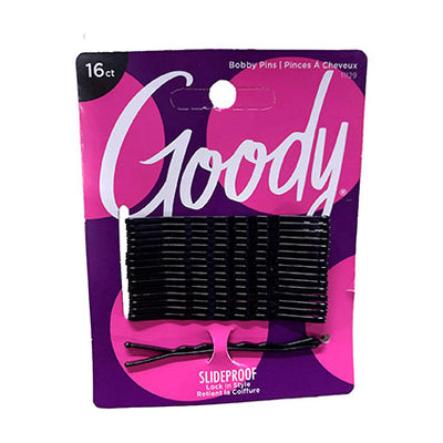 Pinces à cheveux 'Bobby Pins' Goody - Paquet de 16 - Noir