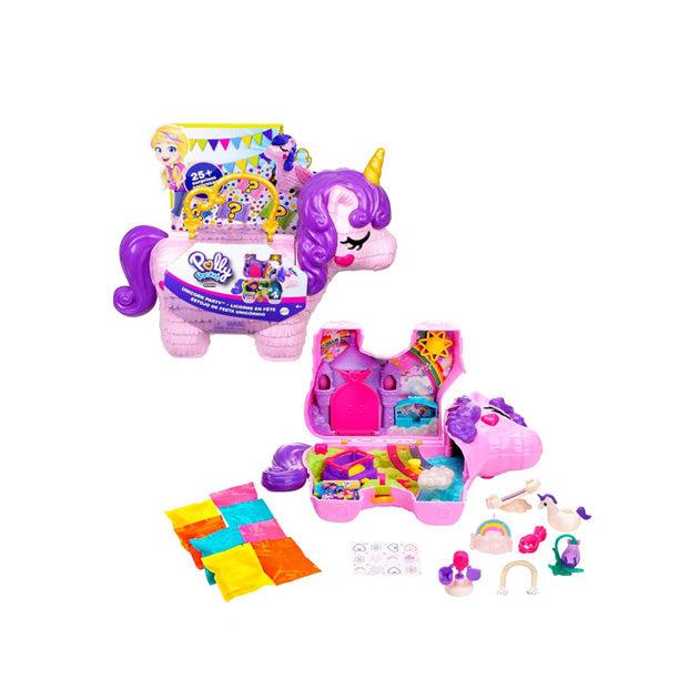 Polly Pocket - Coffret licorne de fête