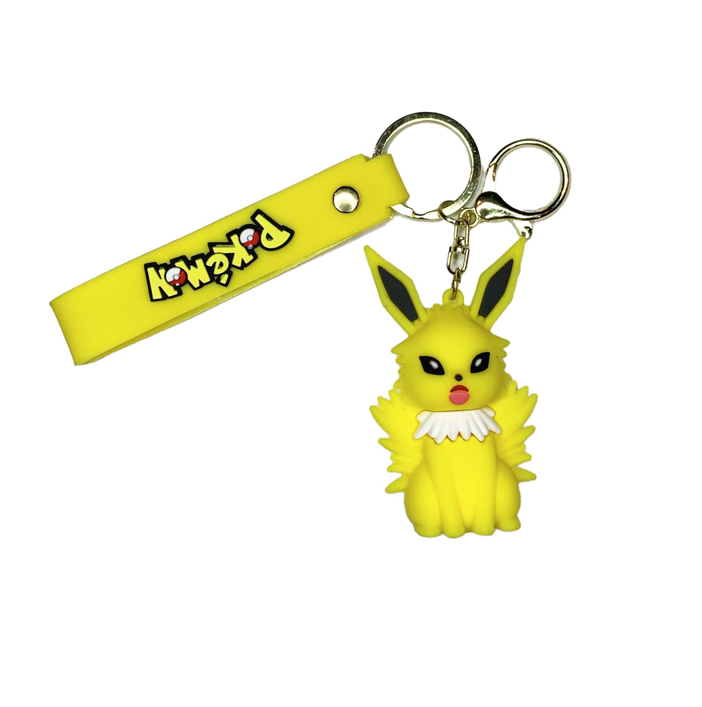 Porte-clé de Pokémon en silicone - Jolteon