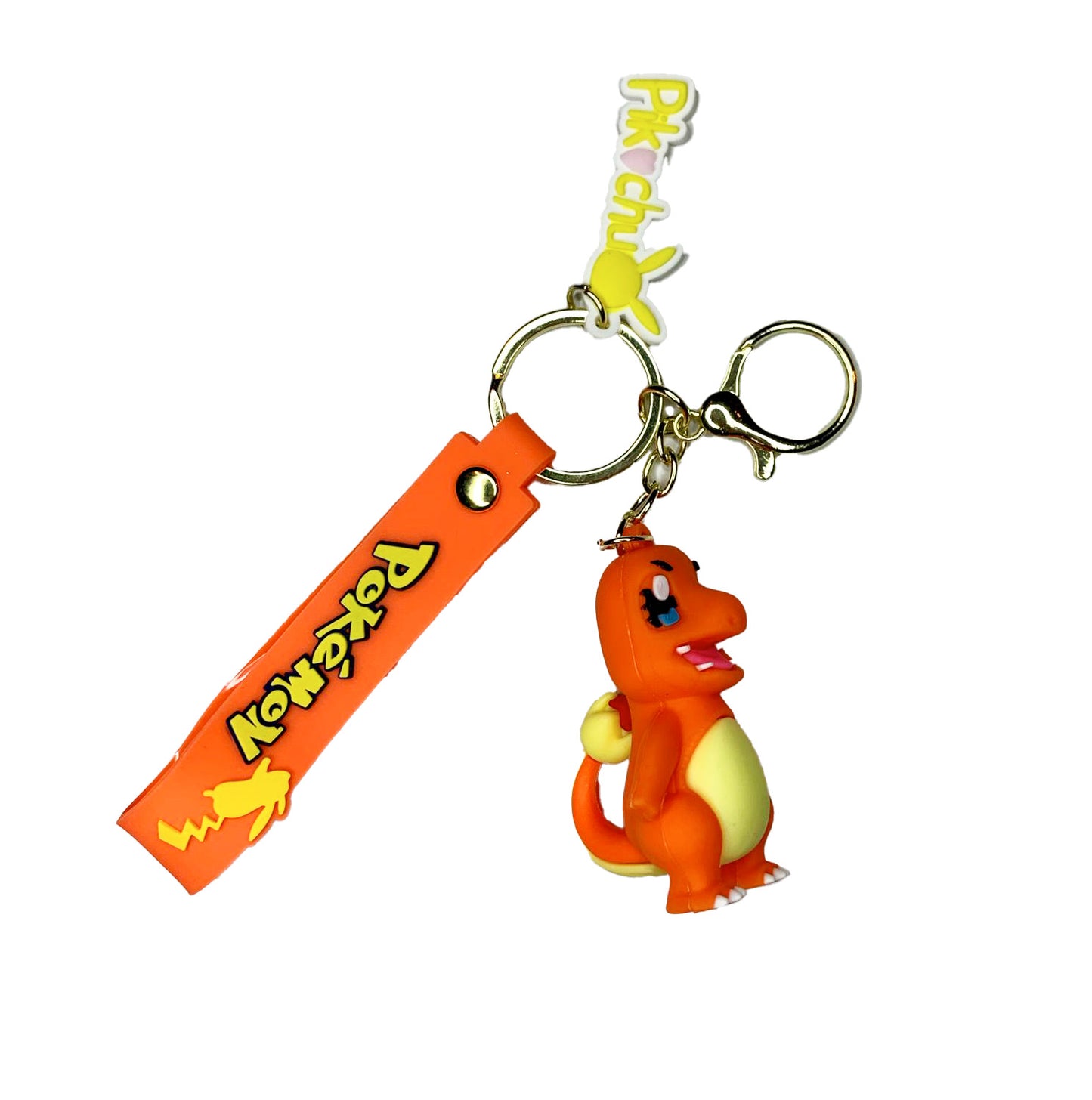 Porte-clé de Pokémon en silicone - Charmander