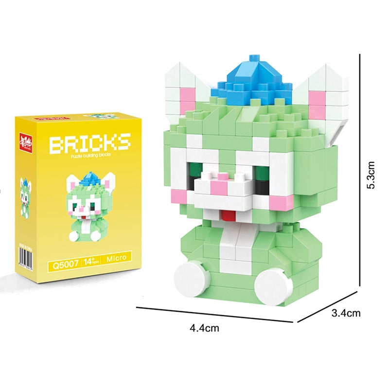 Ensemble de mini blocs de construction - Bricks - Gelatoni