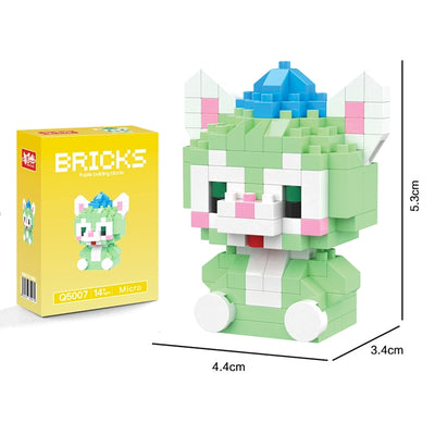 Ensemble de mini blocs de construction - Bricks - Gelatoni