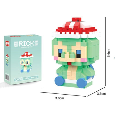 Ensemble de mini blocs de construction - Bricks - Olumel