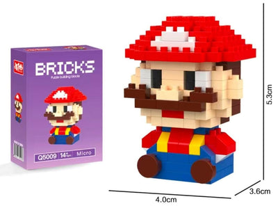 Ensemble de mini blocs de construction - Bricks - Mario Bros.