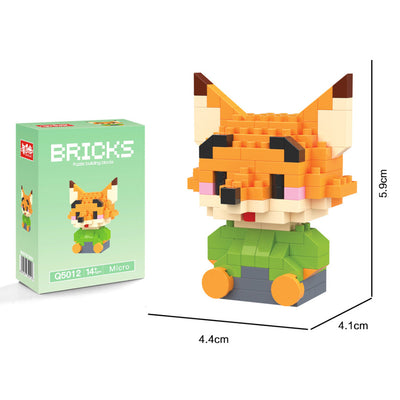 Ensemble de mini blocs de construction - Bricks - Nick Wilde