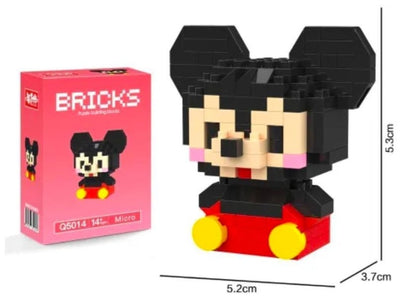 Ensemble de mini blocs de construction - Bricks - Mickey Mouse