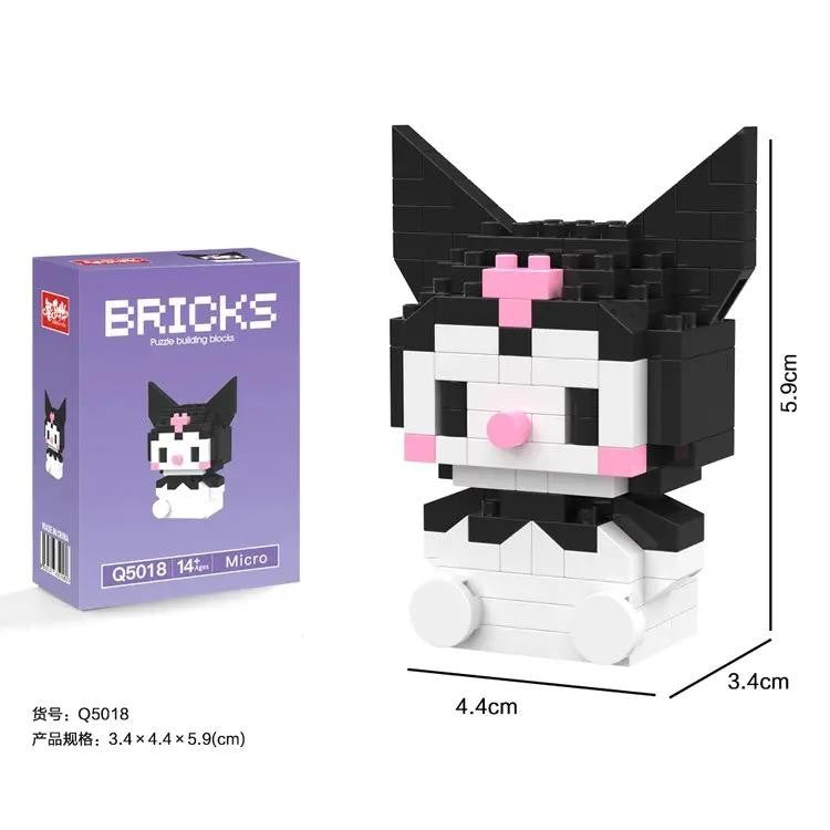 Ensemble de mini blocs de construction - Bricks - Kuromi