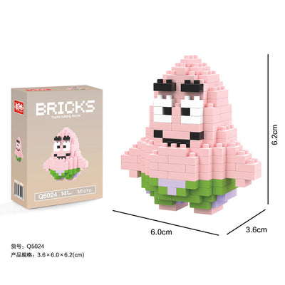 Ensemble de mini blocs de construction - Bricks - Patrick l'Étoile