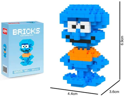 Ensemble de mini blocs de construction - Bricks - Carlo Tentacule