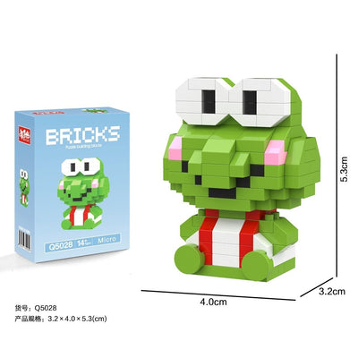 Ensemble de mini blocs de construction - Bricks - Keroppi
