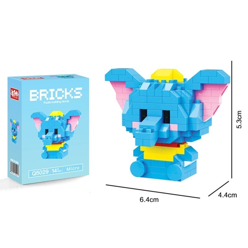 Ensemble de mini blocs de construction - Bricks - Dumbo