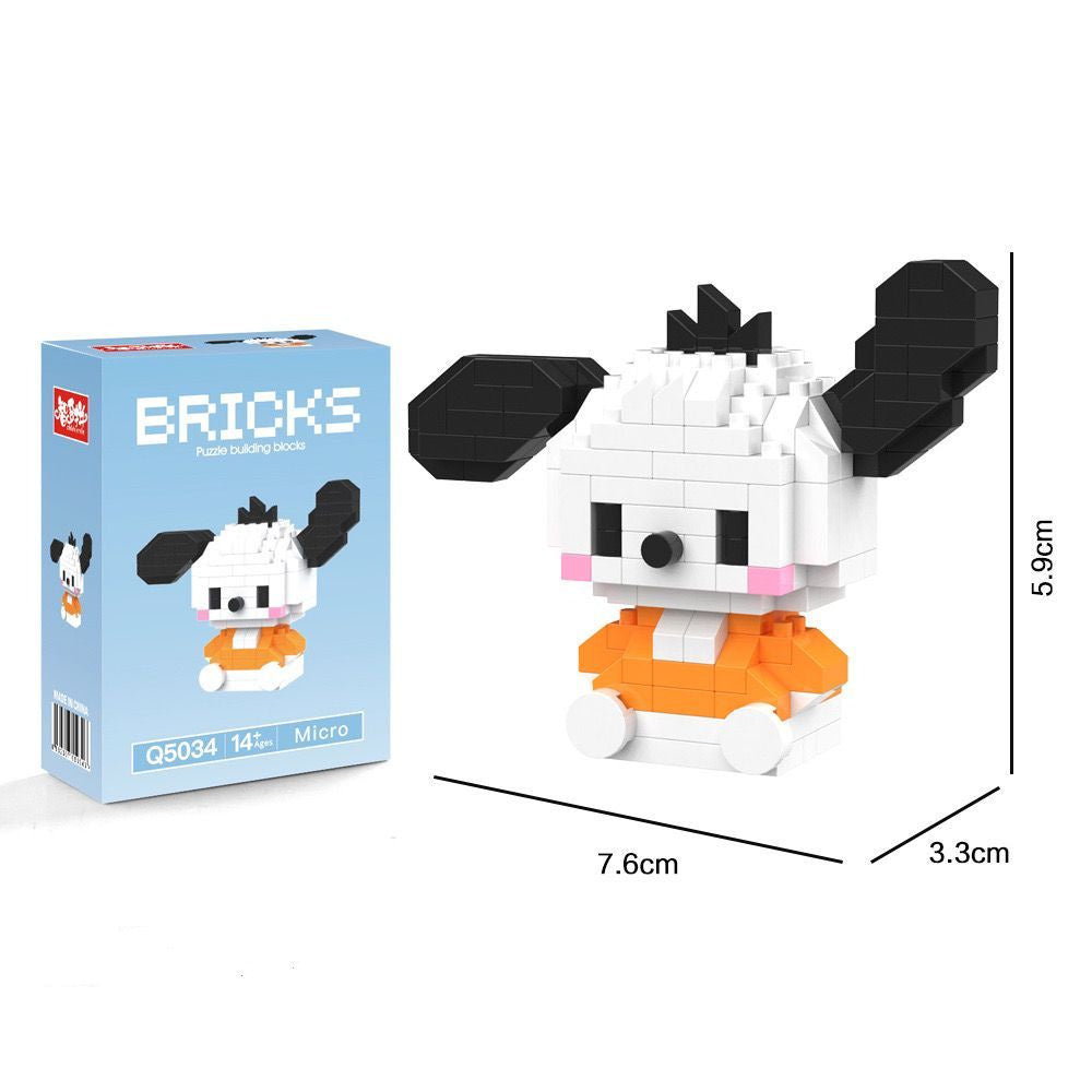 Ensemble de mini blocs de construction - Bricks - Pochacco