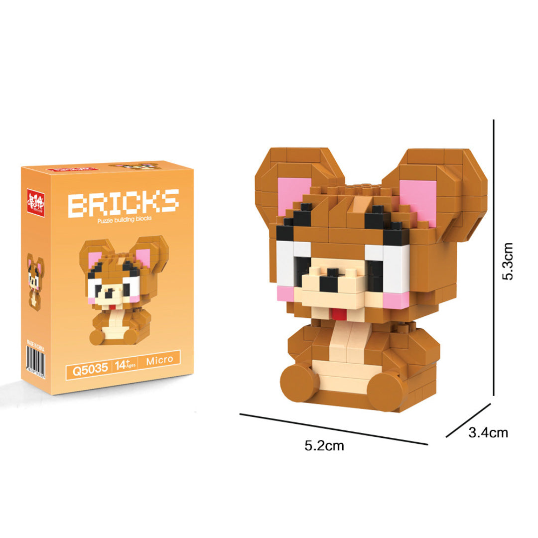 Ensemble de mini blocs de construction - Bricks - Jerry