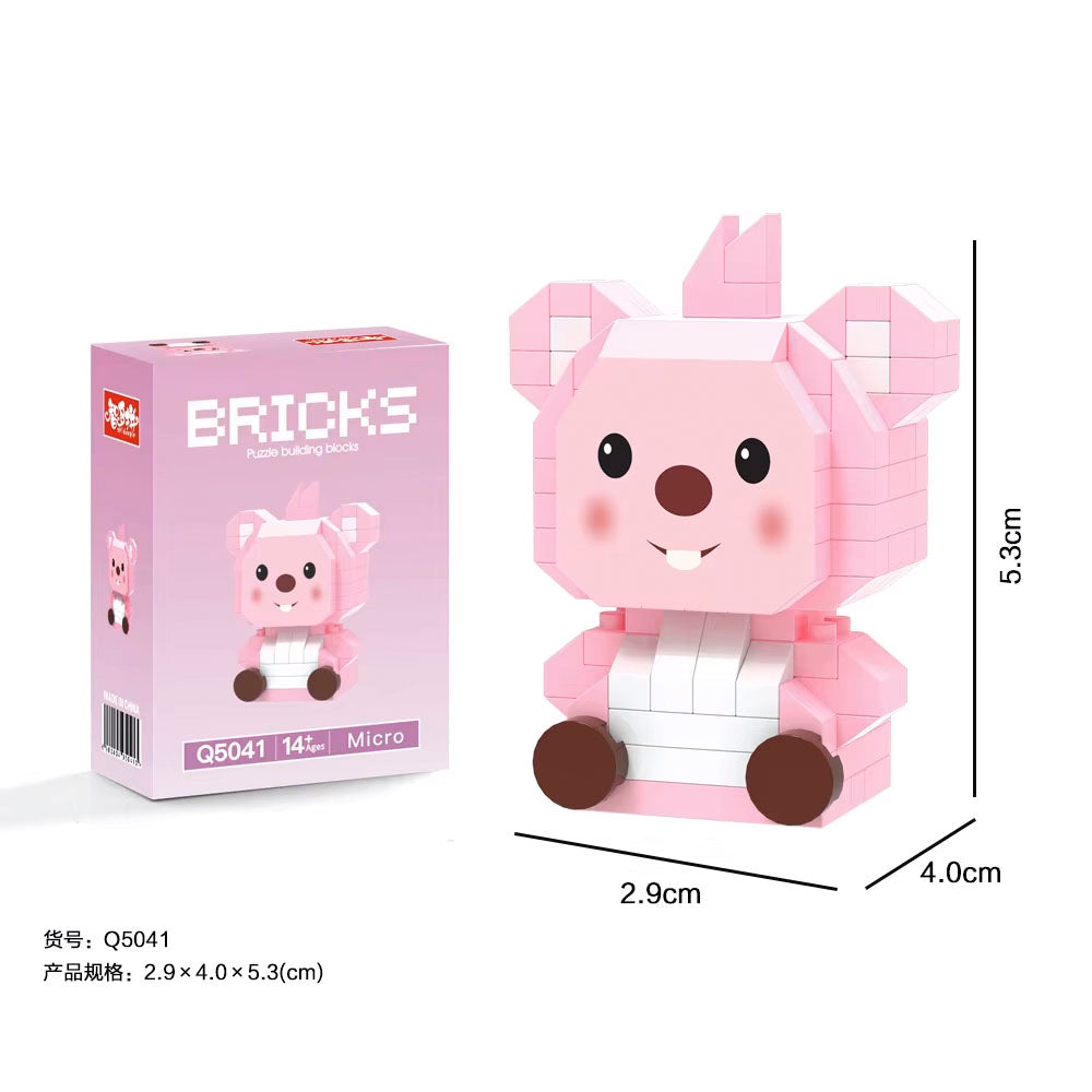 Ensemble de mini blocs de construction - Bricks - Loopy