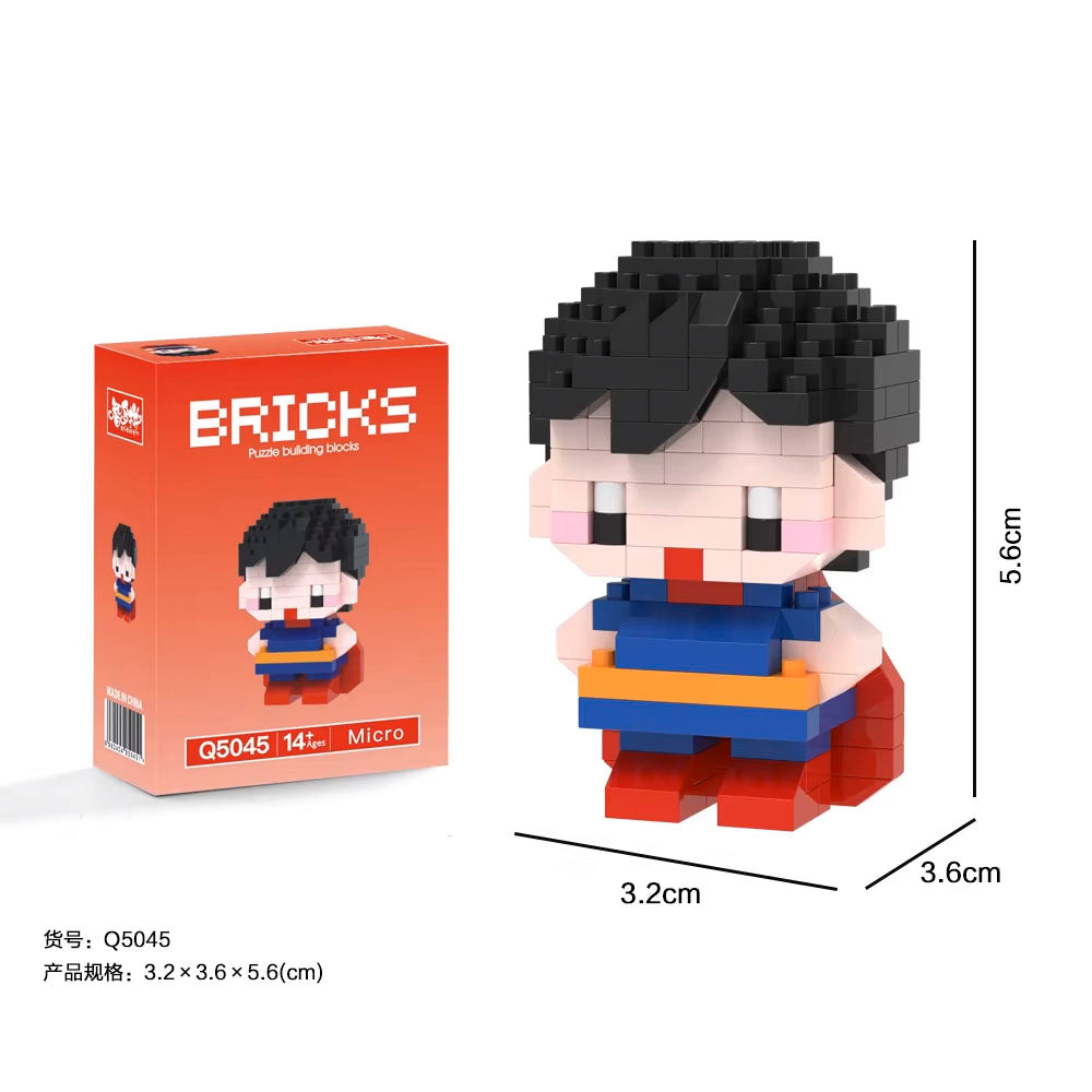 Ensemble de mini blocs de construction - Bricks - Superman