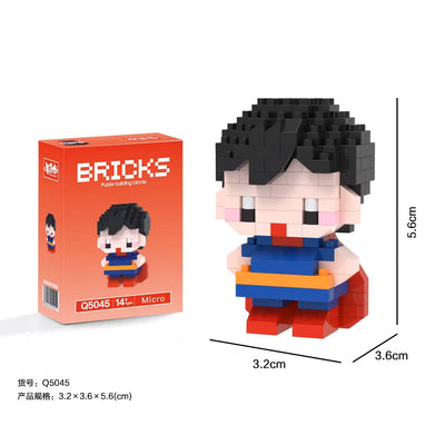 Ensemble de mini blocs de construction - Bricks - Superman