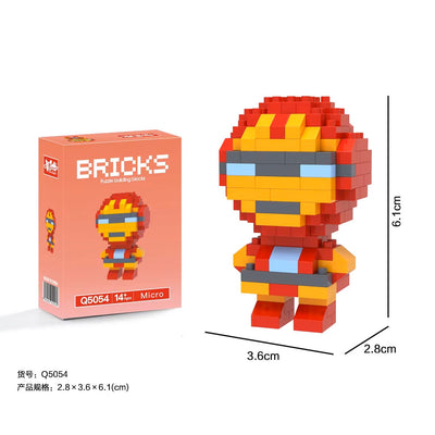 Ensemble de mini blocs de construction - Bricks - Iron Man