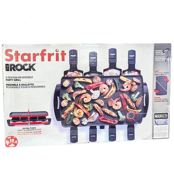 Ensemble à raclette réversible - Starfrit - The Rock - Retour Magasin