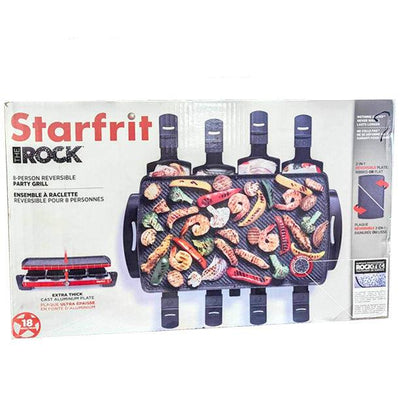 Ensemble à raclette réversible - Starfrit - The Rock - Retour Magasin