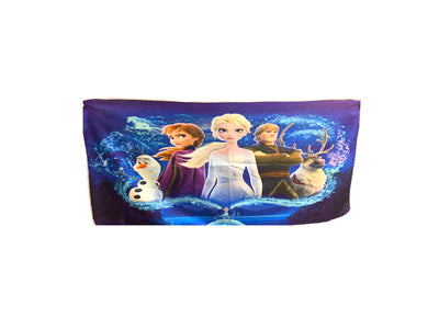 Serviettes de plage en microfibre pour enfant - Reine des Neiges