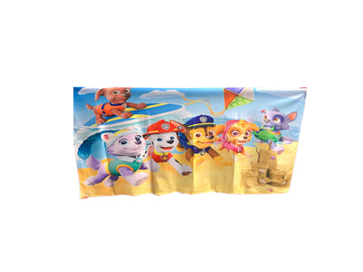 Serviettes de plage en microfibre pour enfant - Pat'Patrouille