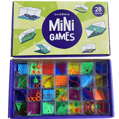 Ensemble de 28 mini jeux style casse-tête éducationnels