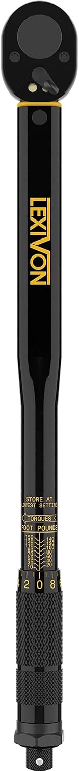 Clé dynamométrique 1/2 - 1,27 cm 10 à 150 ft-lb - Lexivon