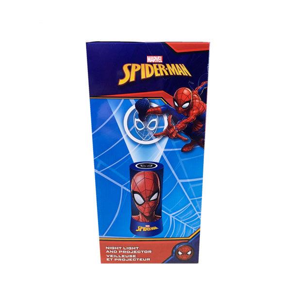 Veilleuse avec projecteur Spiderman