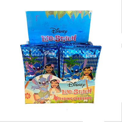 Cartes à collectionner Lilo et Stitch - 1 boîte de 36 paquets (bleu)