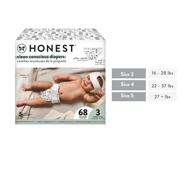 Couches Honest Company Pattern Play - Taille 3