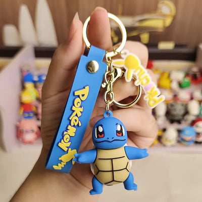 Porte-clé de Pokémon en silicone - Squirtle