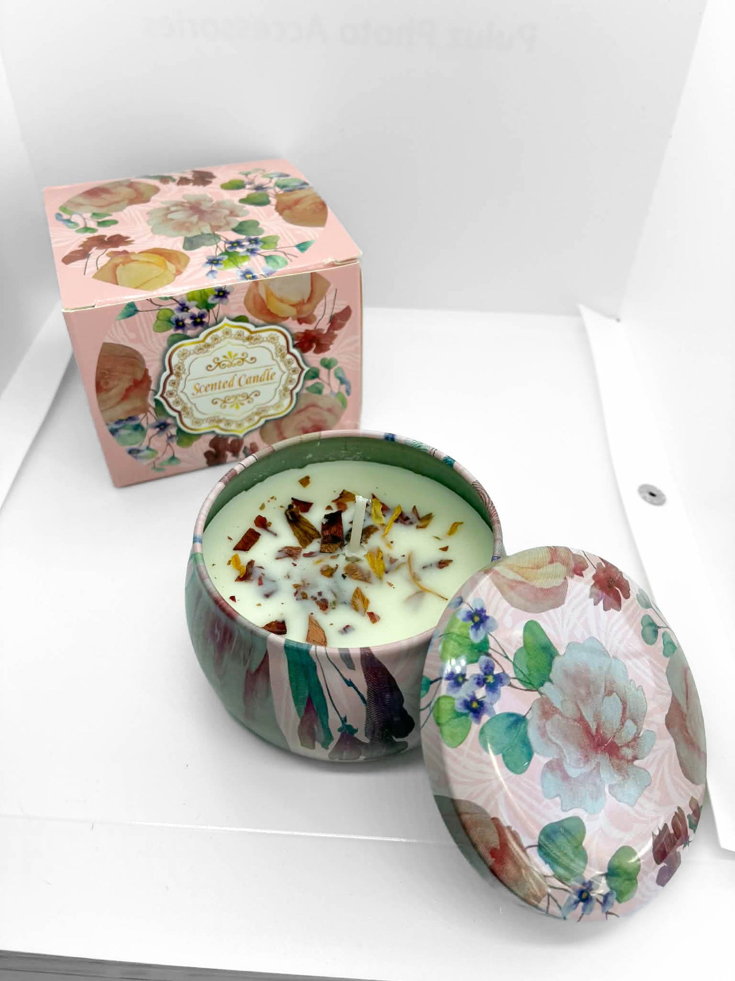 Chandelle de soja aromatisé aux huiles essentielles