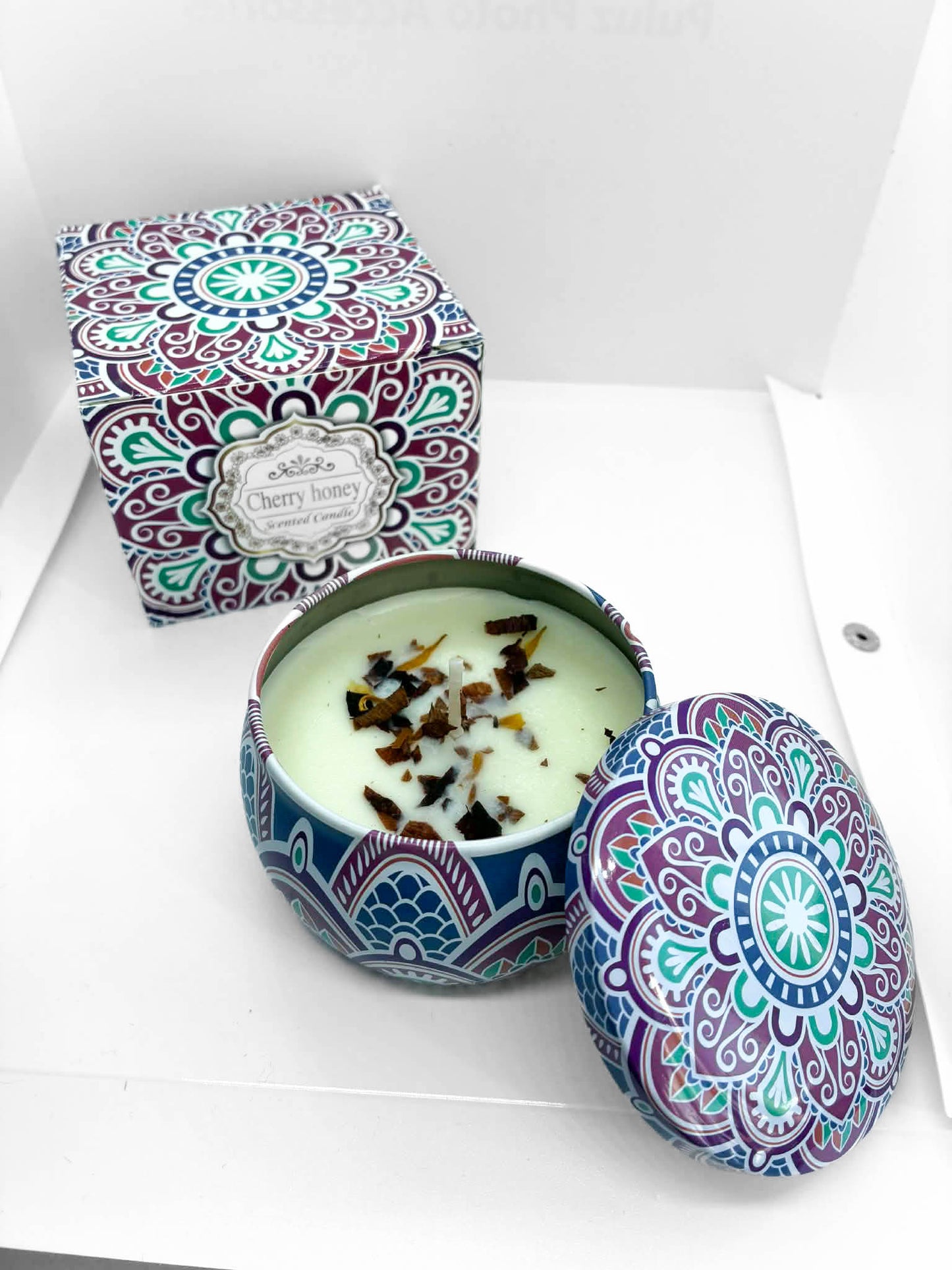 Chandelle de soja aromatisé aux huiles essentielles