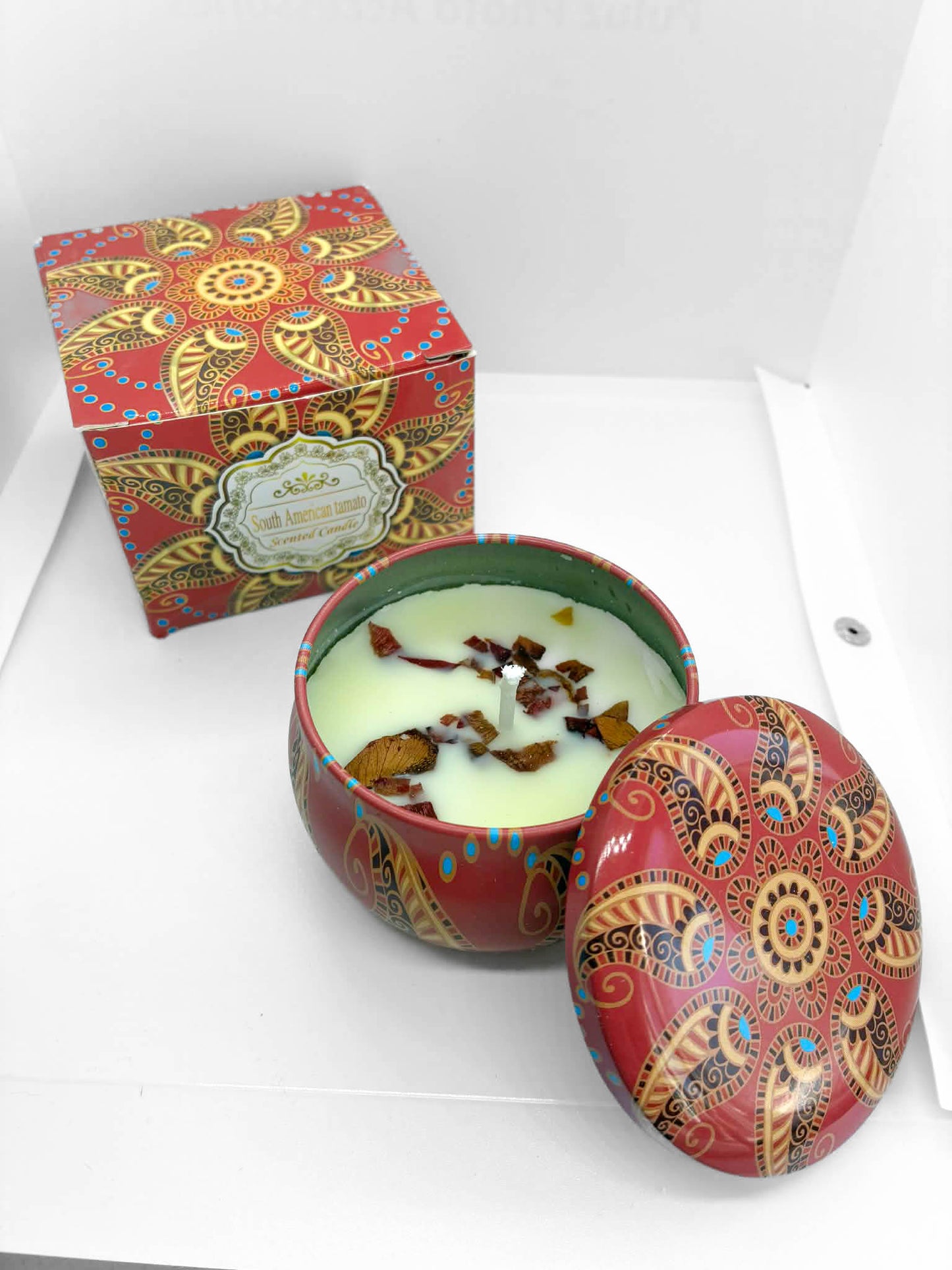 Chandelle de soja aromatisé aux huiles essentielles