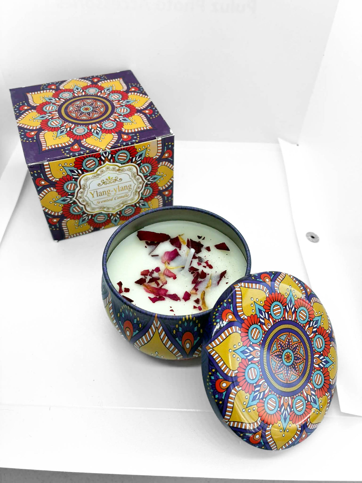 Chandelle de soja aromatisé aux huiles essentielles