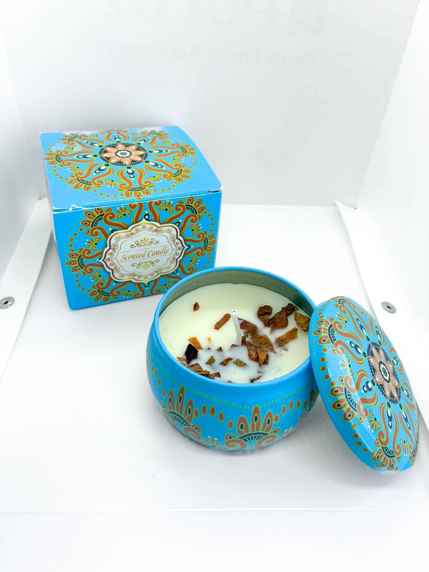 Chandelle de soja aromatisé aux huiles essentielles