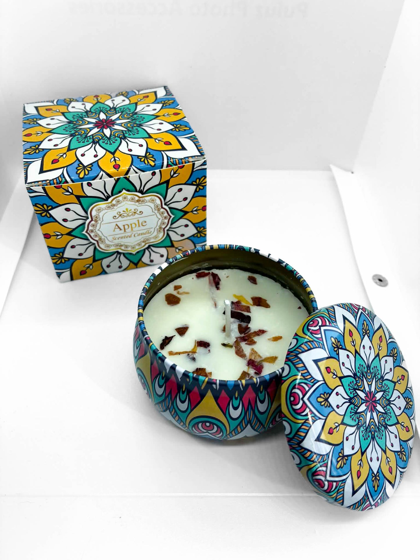 Chandelle de soja aromatisé aux huiles essentielles