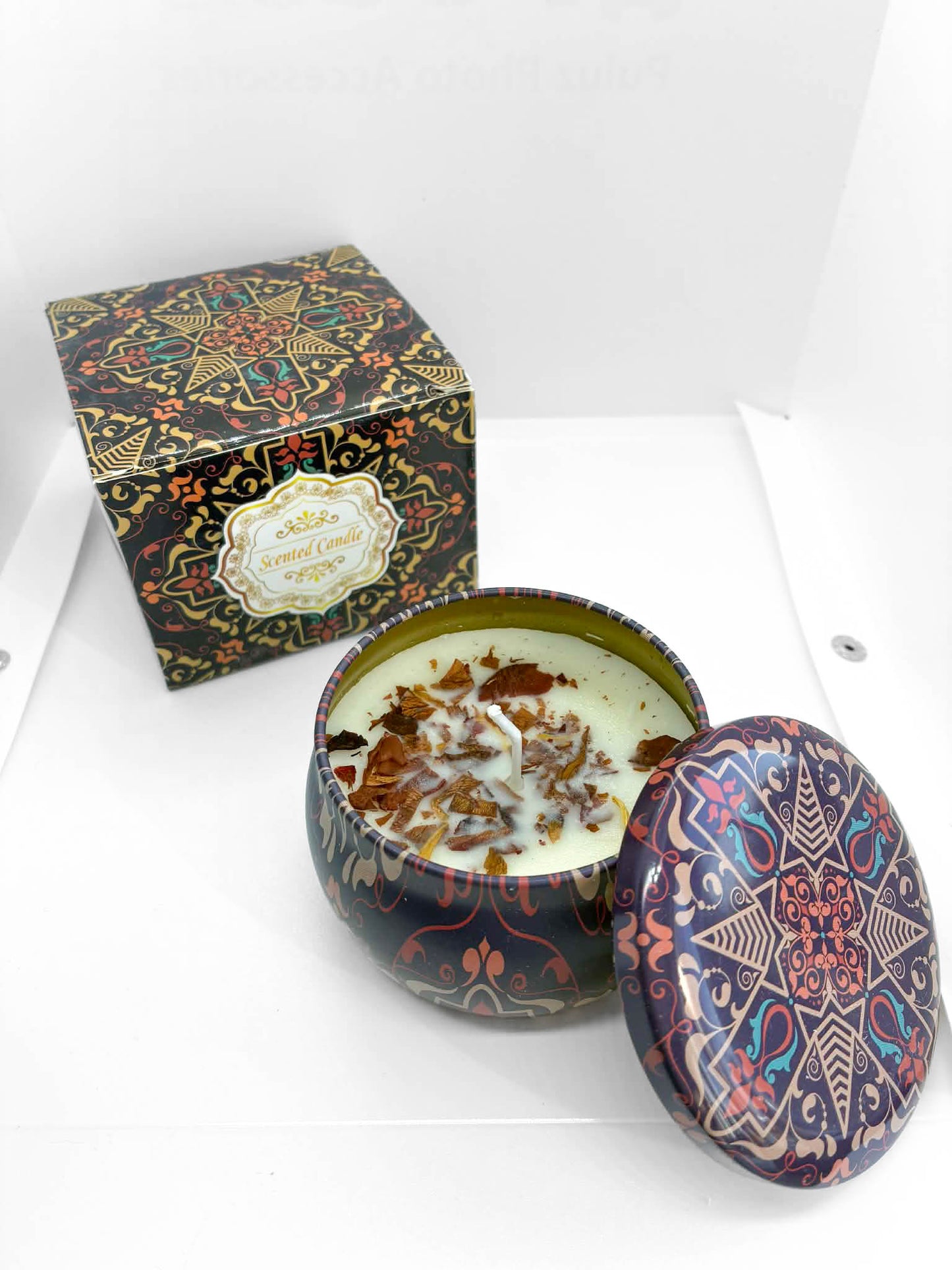 Chandelle de soja aromatisé aux huiles essentielles