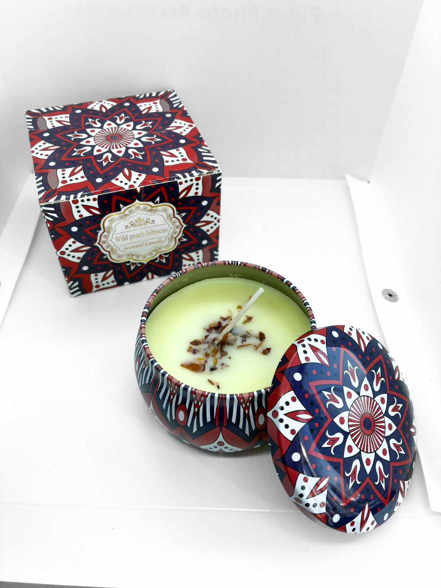 Chandelle de soja aromatisé aux huiles essentielles