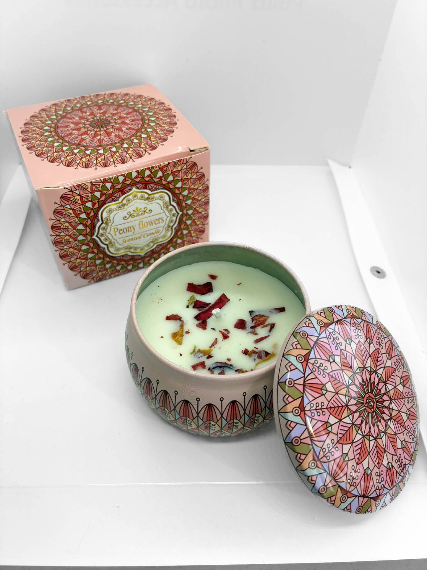 Chandelle de soja aromatisé aux huiles essentielles