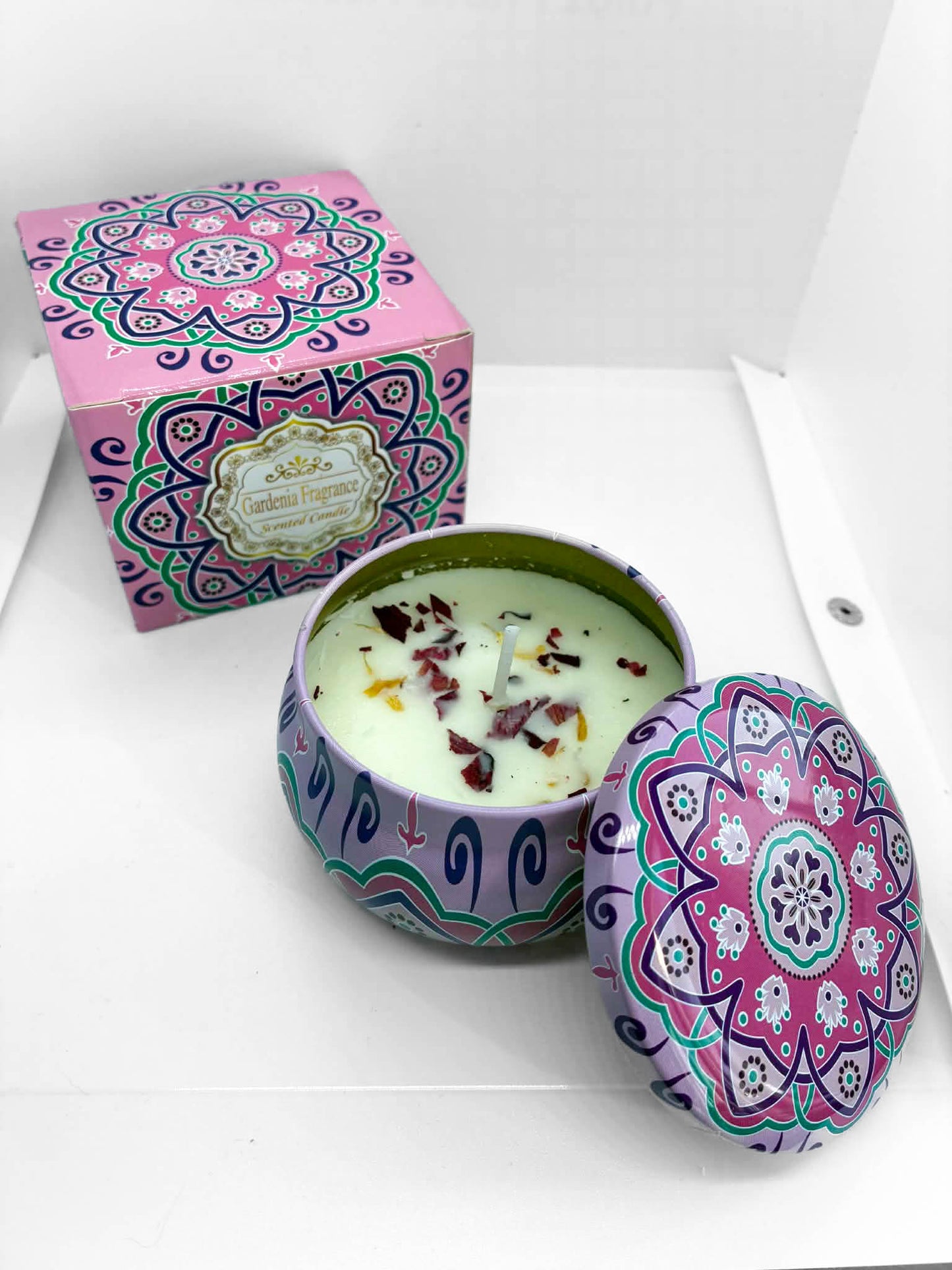 Chandelle de soja aromatisé aux huiles essentielles