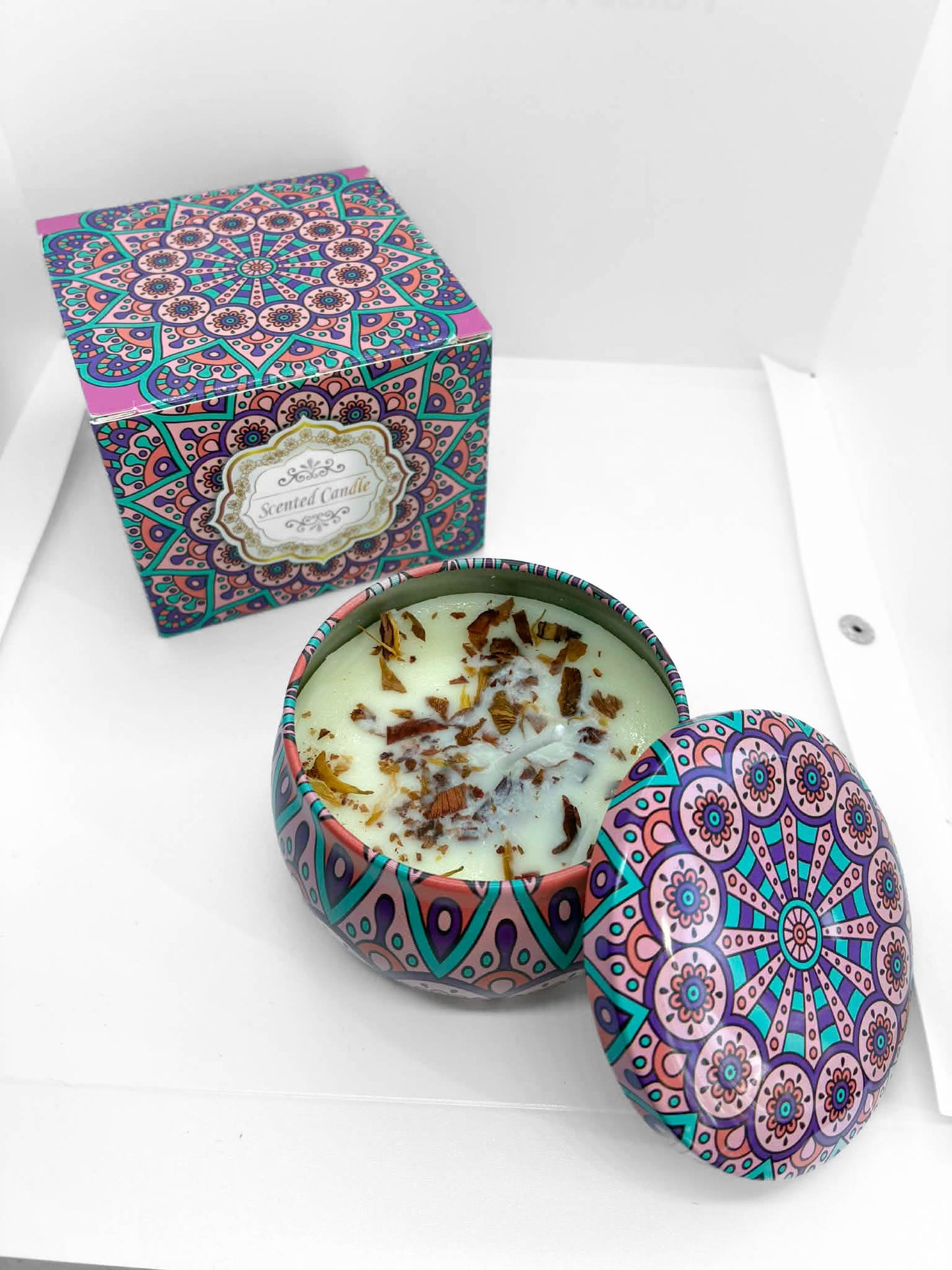 Chandelle de soja aromatisé aux huiles essentielles