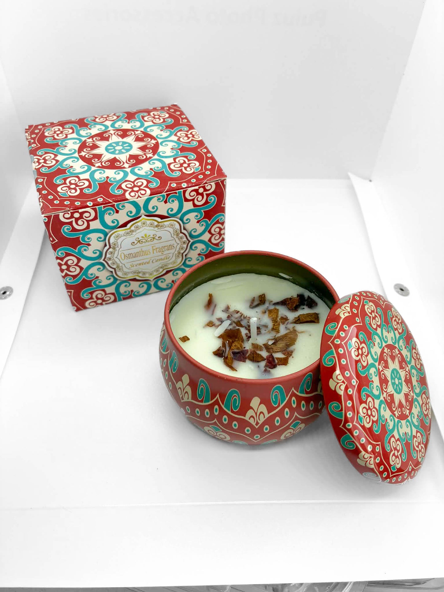 Chandelle de soja aromatisé aux huiles essentielles