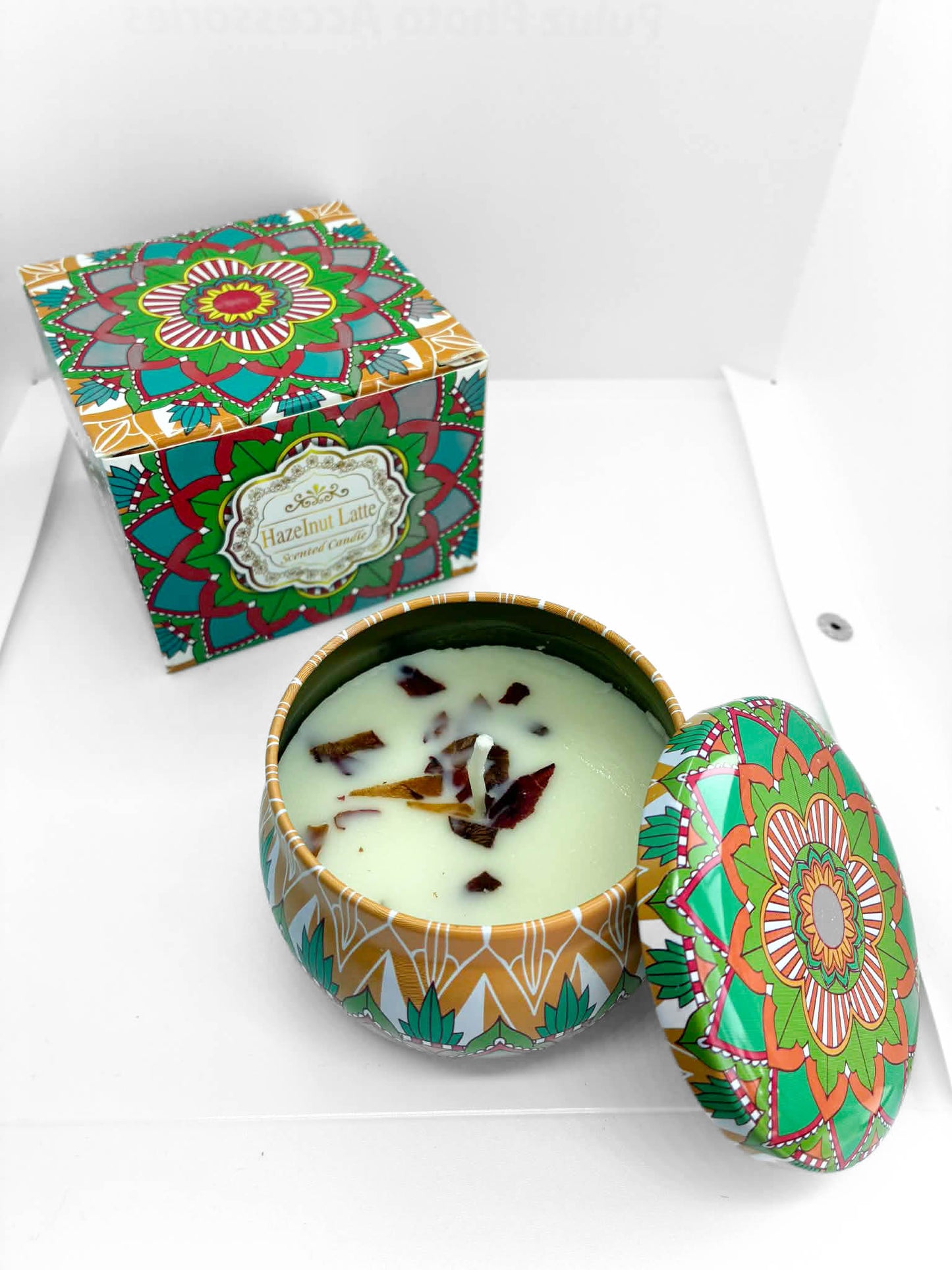 Chandelle de soja aromatisé aux huiles essentielles