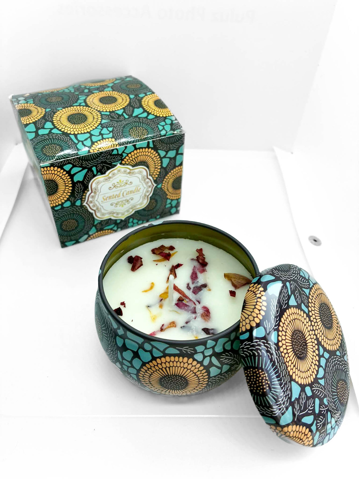 Chandelle de soja aromatisé aux huiles essentielles