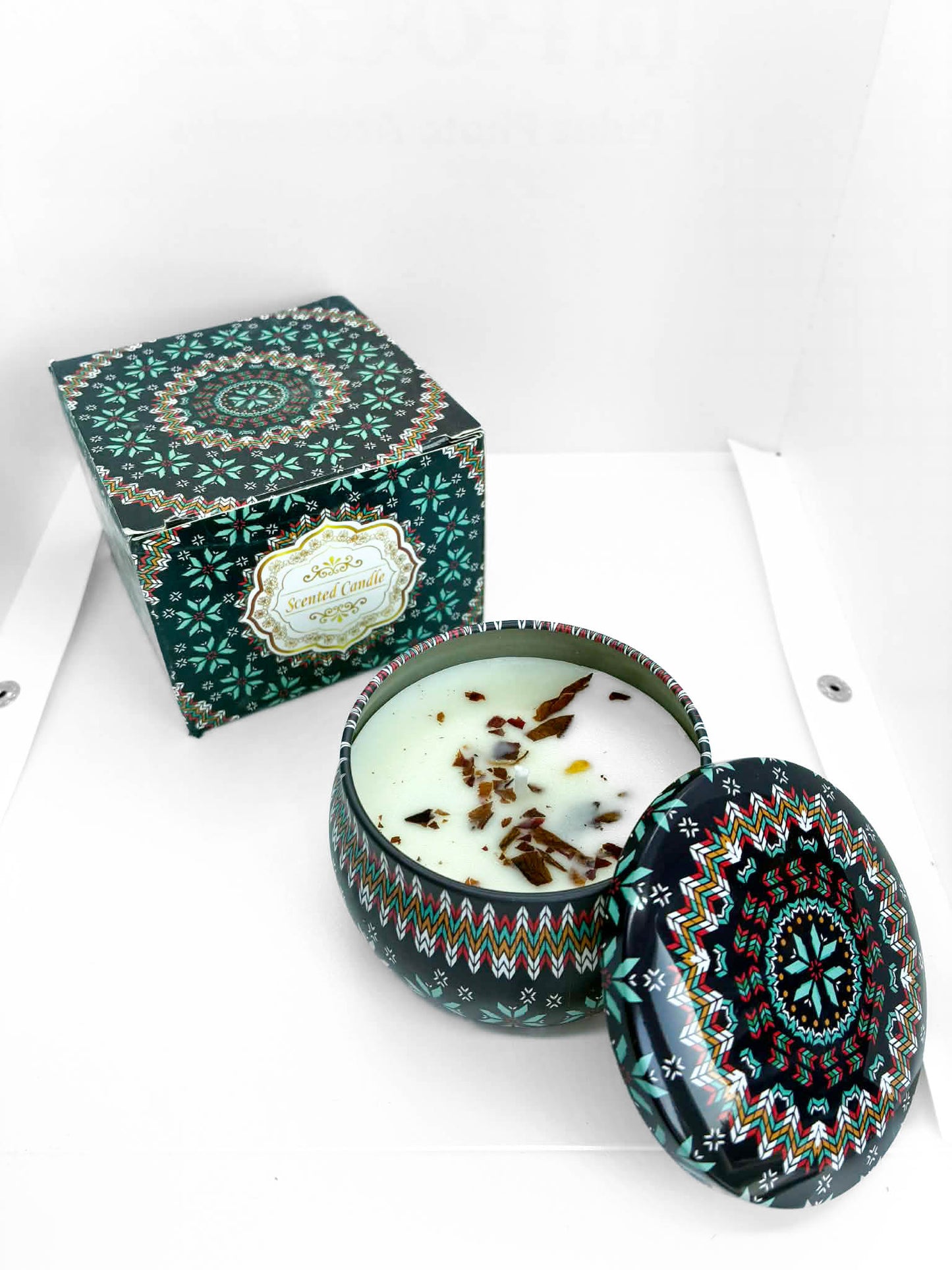 Chandelle de soja aromatisé aux huiles essentielles