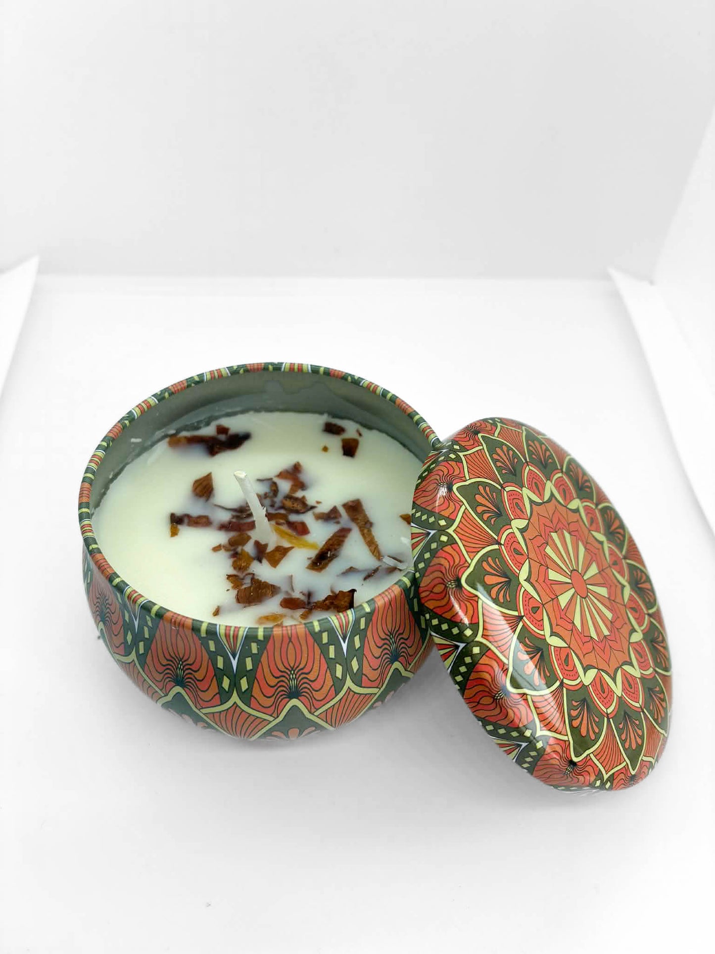 Chandelle de soja aromatisé aux huiles essentielles