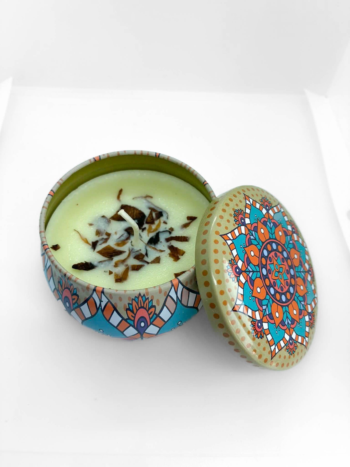 Chandelle de soja aromatisé aux huiles essentielles