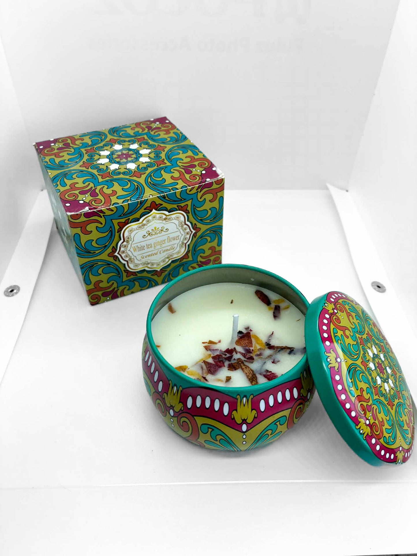 Chandelle de soja aromatisé aux huiles essentielles